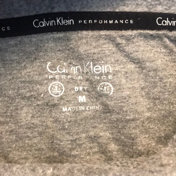 Grey Calvin Klein Cowl Neck Sweatshirt - Picture 5 of 5